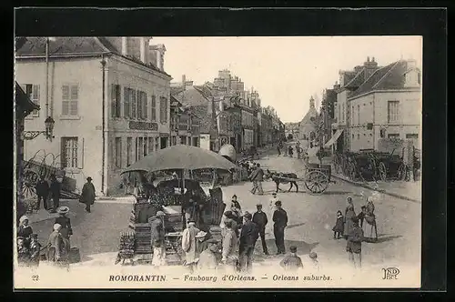 AK Romorantin, Faubourg d`Orlèans
