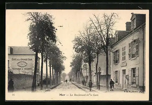 AK Mer, Le Boulevard de la Gare