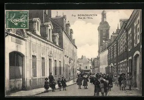 AK Romorantin, Rue de l`Ècu