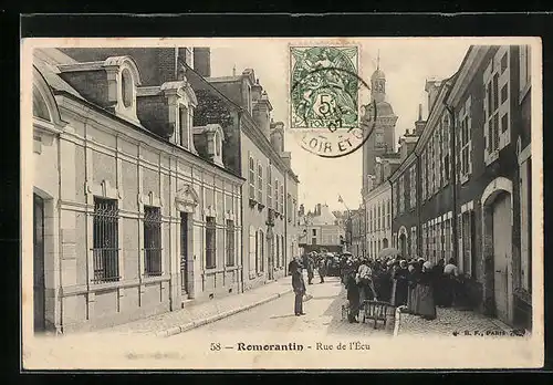 AK Romorantin, Rue de l`Ècu