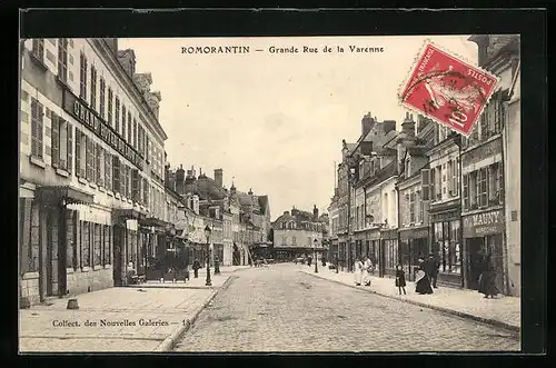 AK Romorantin, Grande Rue de la Varenne