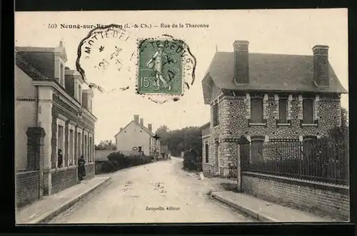 AK Neung-sur-Beuvron, Rue de la Tharonne