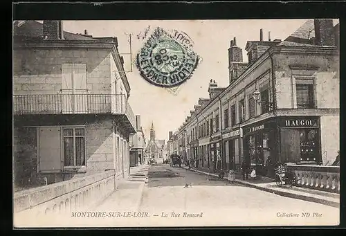 AK Montoire-sur-le-Loir, La Rue Ronsard