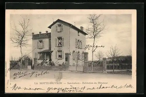 AK La Motte-Beuvron, Sanatorium-Habitation du Directeur