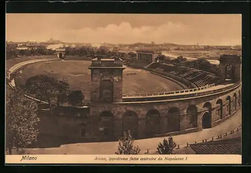 AK Milano, Arena, Ippodromo fatto costruire da Napoleone I.