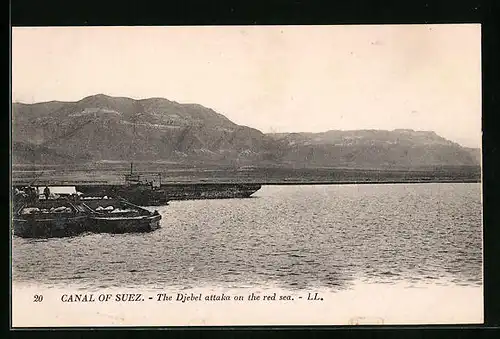 AK Suez, Canal, the Djebel attaka on the red sea