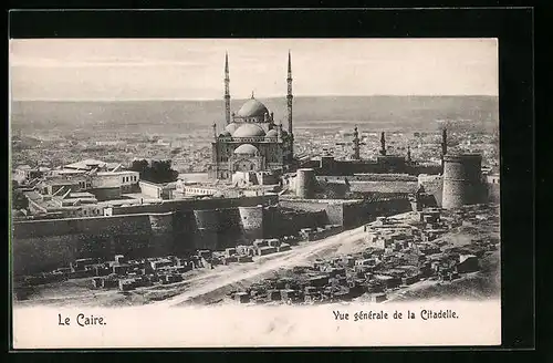 AK Caire, Vue generale de la Citadelle