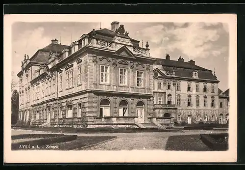 AK Lissa / Lysa, Zamek, facade
