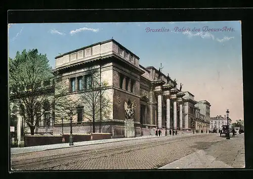AK Brüssel / Bruxelles, Palais des Beaux-Arts