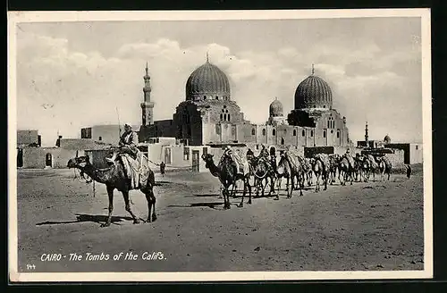 AK Cairo, the Tombs of the Califs