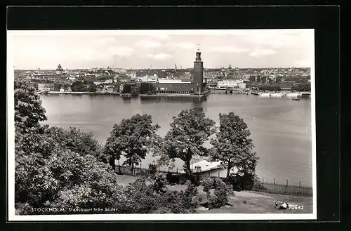 AK Stockholm, Stadshuset fran Söder