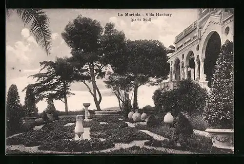 AK La Mortola, Villa Hanbury, facade Sud