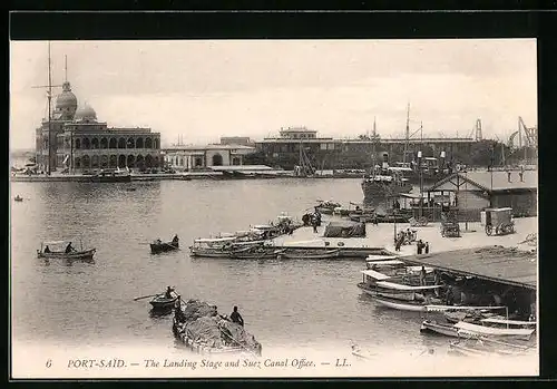 AK Port-Said, the Landing Stage and Suez Canal Office
