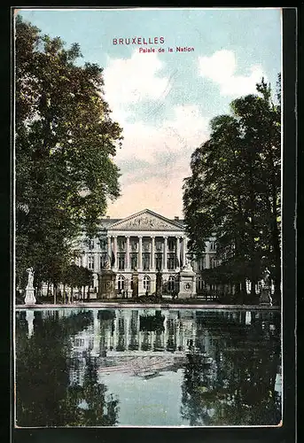 AK Brüssel / Bruxelles, Palais de la Nation