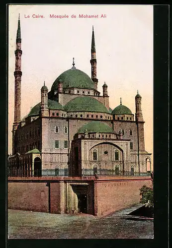 AK Le Caire, Mosquee de Mohamet Ali