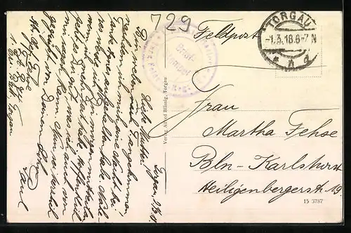 AK Torgau, Fassade des Rathauses