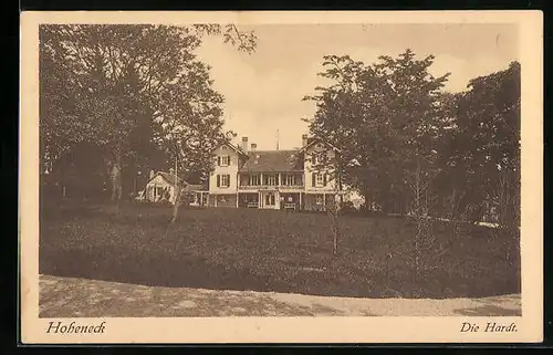 AK Ludwigsburg, Hoheneck O. A., Vorderansicht Hardt