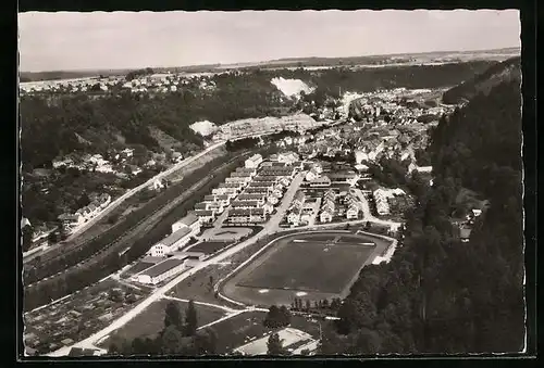 AK Sulz am Neckar, Generalansicht der Stadt im Tal