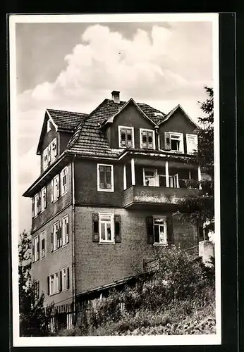 AK Ebhausen, das Jugend-Bibelheim, Aussenansicht