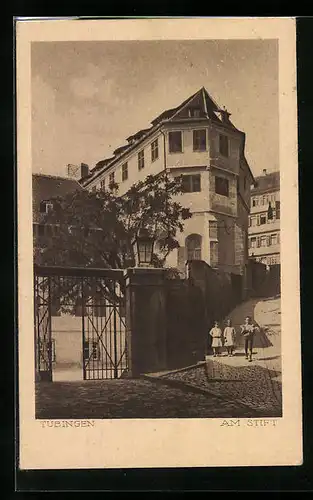 AK Tübingen, am Tor zum Stift