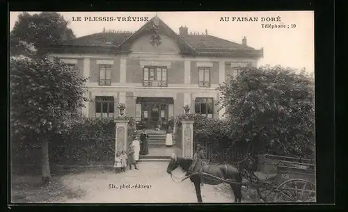 AK Le Plessis-Trévise, Au Faisan Doré