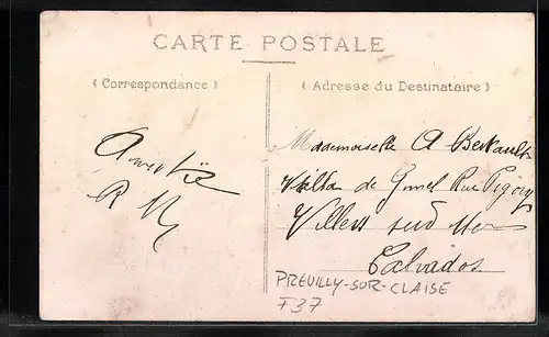 AK Preuilly-sur-Claise, Grande Rue