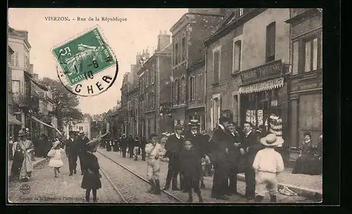 AK Vierzon, Rue de la République