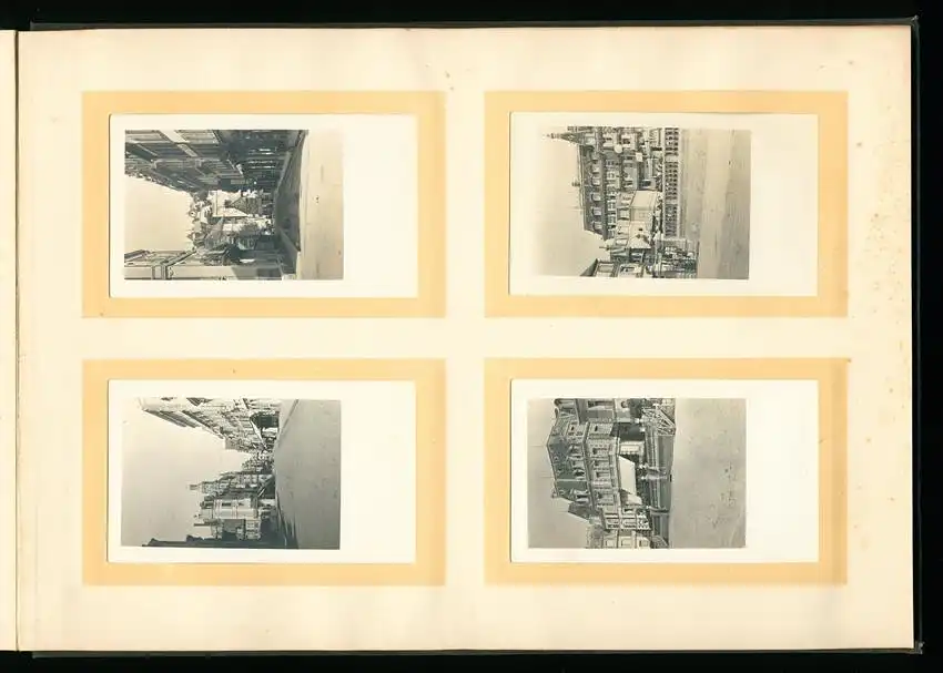 Fotoalbum mit 96 Fotografien, Ansicht Trouville, Reisealbum englische Familie, Achterbahn Frankreich, Hafen, Strassenbahn 18