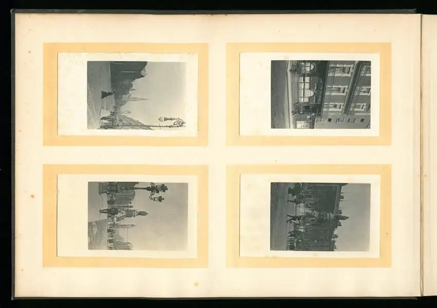 Fotoalbum mit 96 Fotografien, Ansicht Trouville, Reisealbum englische Familie, Achterbahn Frankreich, Hafen, Strassenbahn 3