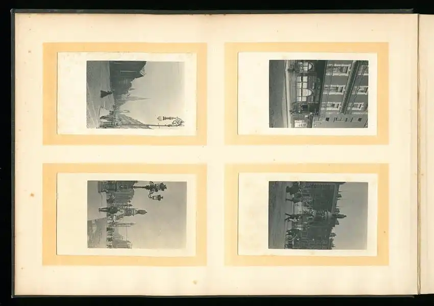 Fotoalbum mit 96 Fotografien, Ansicht Trouville, Reisealbum englische Familie, Achterbahn Frankreich, Hafen, Strassenbahn 3