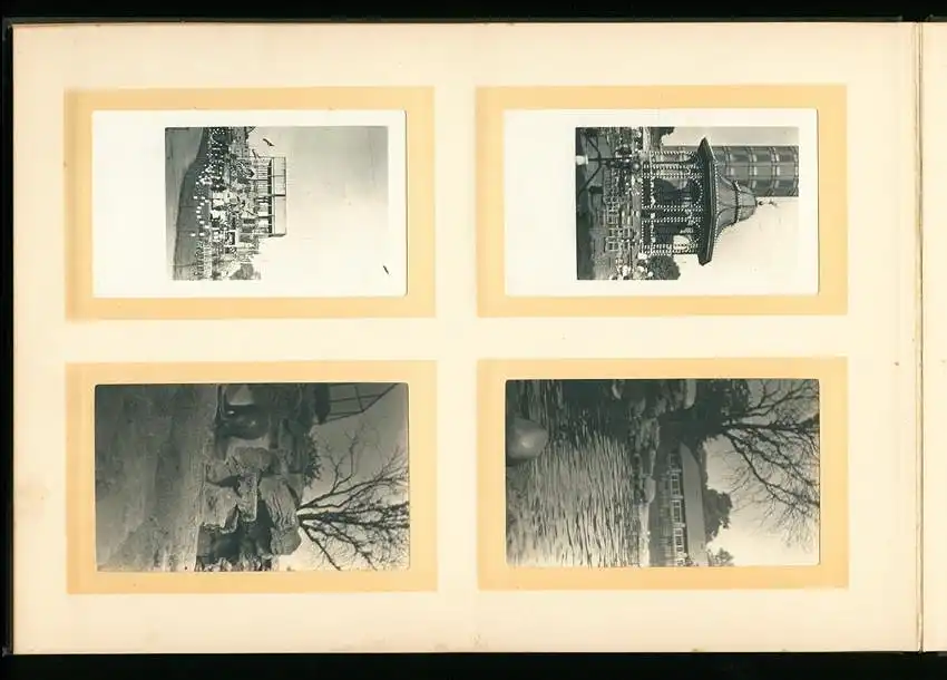 Fotoalbum mit 96 Fotografien, Ansicht London, Reisealbum englischer Familie, Crystal Palace, Big Ben, Hicks Theatre 13