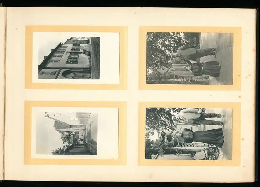 Fotoalbum mit 96 Fotografien, Ansicht London, Reisealbum englischer Familie, Crystal Palace, Big Ben, Hicks Theatre 2