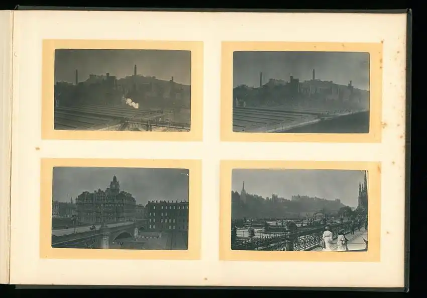 Fotoalbum mit 96 Fotografien, Ansicht London, Reisealbum englischer Familie, Crystal Palace, Big Ben, Hicks Theatre 20