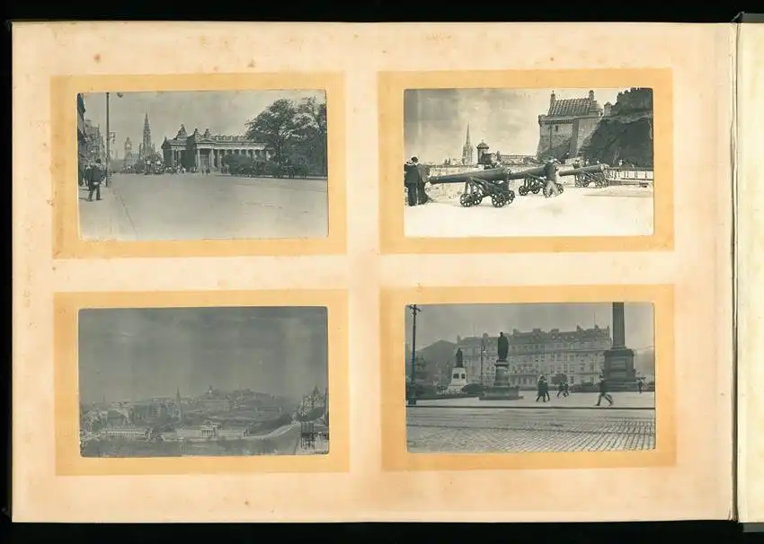 Fotoalbum mit 96 Fotografien, Ansicht London, Reisealbum englischer Familie, Crystal Palace, Big Ben, Hicks Theatre 23
