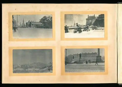 Fotoalbum mit 96 Fotografien, Ansicht London, Reisealbum englischer Familie, Crystal Palace, Big Ben, Hicks Theatre