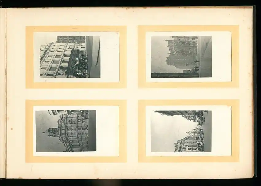 Fotoalbum mit 96 Fotografien, Ansicht London, Reisealbum englischer Familie, Crystal Palace, Big Ben, Hicks Theatre 8