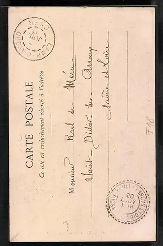 AK Sury-en-Vaux, Toilettes Berrichonnes