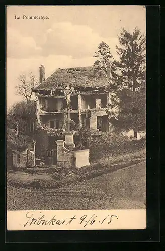 AK La Pommeraye, Ruine