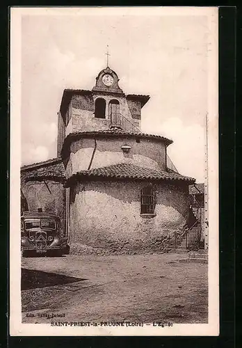 AK Saint-Priest-la-Prugne, L`Eglise
