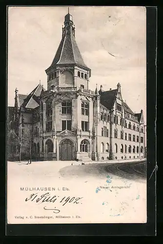 AK Mülhausen, Neues Amtsgericht