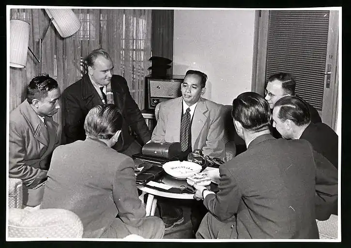 21 Fotografien Gerhard Hillmer, Potsdam & John Christensen, Göteborg, Ausstellung Messe - Leipzig, DDR Funkionäre 19