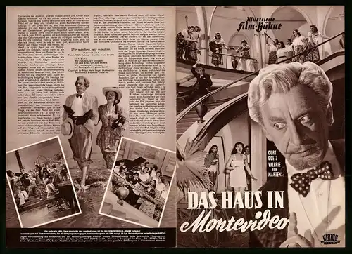 Filmprogramm IFB Nr. 1328, Das Haus in Montevideo, Günther Vogt, Valerie von Martens, Regie: Curt Goetz