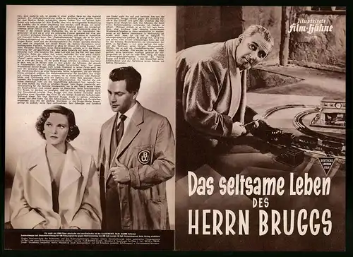 Filmprogramm IFB Nr. 1179, Das seltsame Leben des Herrn Bruggs, Gustav Knuth, Christel Mardayn, Regie: Erich Engel