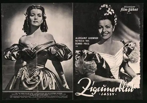 Filmprogramm IFB Nr. 410, Zigeunerblut, Margeret Lockwood, Patricia Roc, Regie: Bernard Knowles