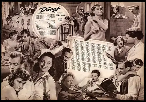 Filmprogramm IFB Nr. 1932, Durst, Eva Henning, Birger Malmsten, Regie: Ingmar Bergman