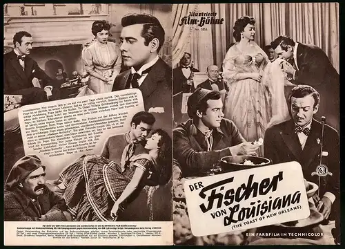 Filmprogramm IFB Nr. 1816, Der Fischer von Louisiana, Kathryn Grayson, Mario Lanza, Regie: Norman Taurog