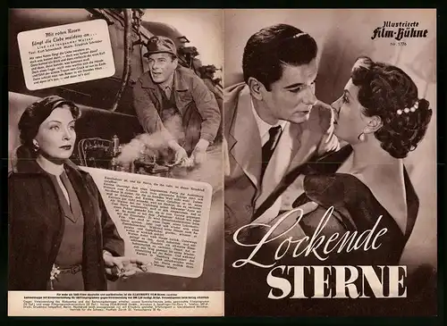 Filmprogramm IFB Nr. 1776, Lockende Sterne, Rudolf Prack, Ilse Steppat, Regie: Hans Müller