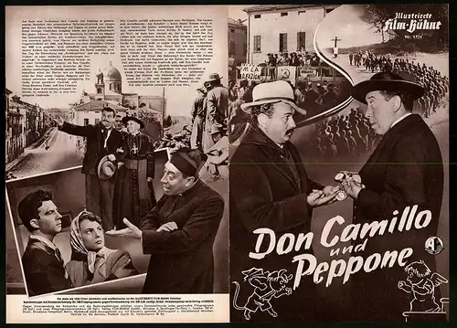 Filmprogramm IFB Nr. 1724, Don Camillo und Peppone, Fernandel, Gino Cervi, Regie: Julien Duvivier
