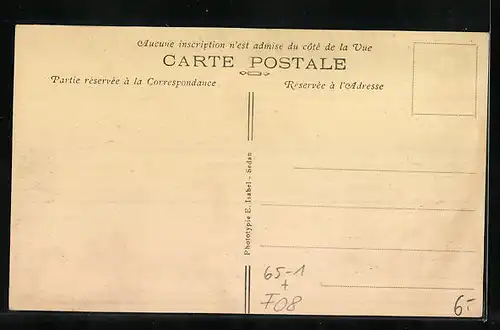 AK Sedan, La Gare, Bahnhof