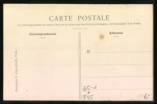 AK Orléans, Visite des Ministres, Place de la Gare 1905, Bahnhof